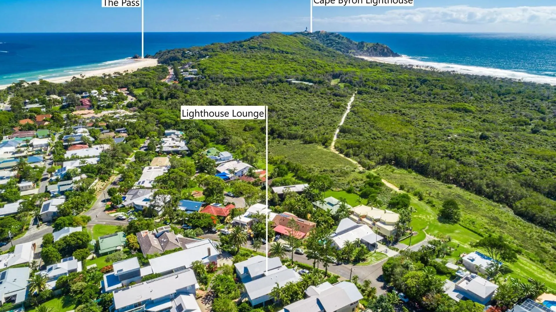 Lighthouse Lounge Daire Byron Bay Avustralya